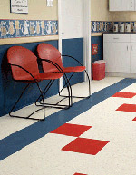 Congoleum vinyl composition tile
