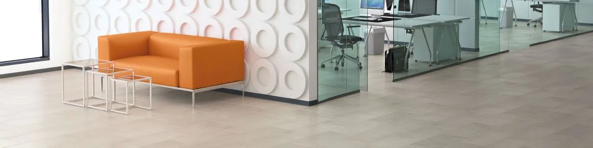 Daltile Slate Attache Porcelain Tile Corporate Office Room Scene