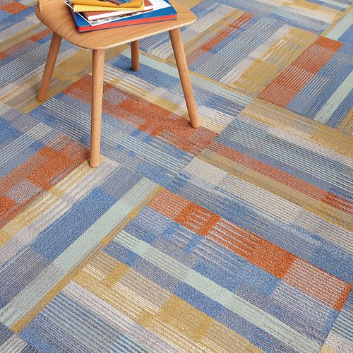 Shaw Modular Multi-Color Carpet Tile