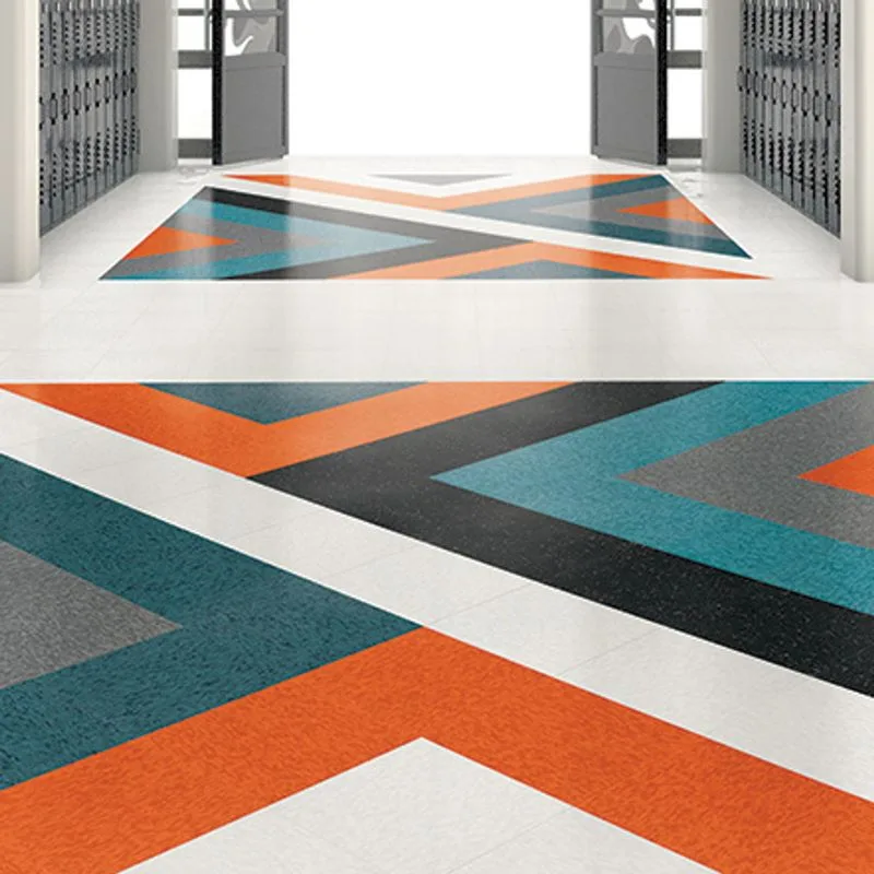 Armstrong AHF VCT Flooring install in school hallway