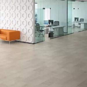 Daltile porcelain tile installation in office