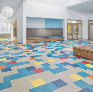 commercial flooring on State of Arizona contract