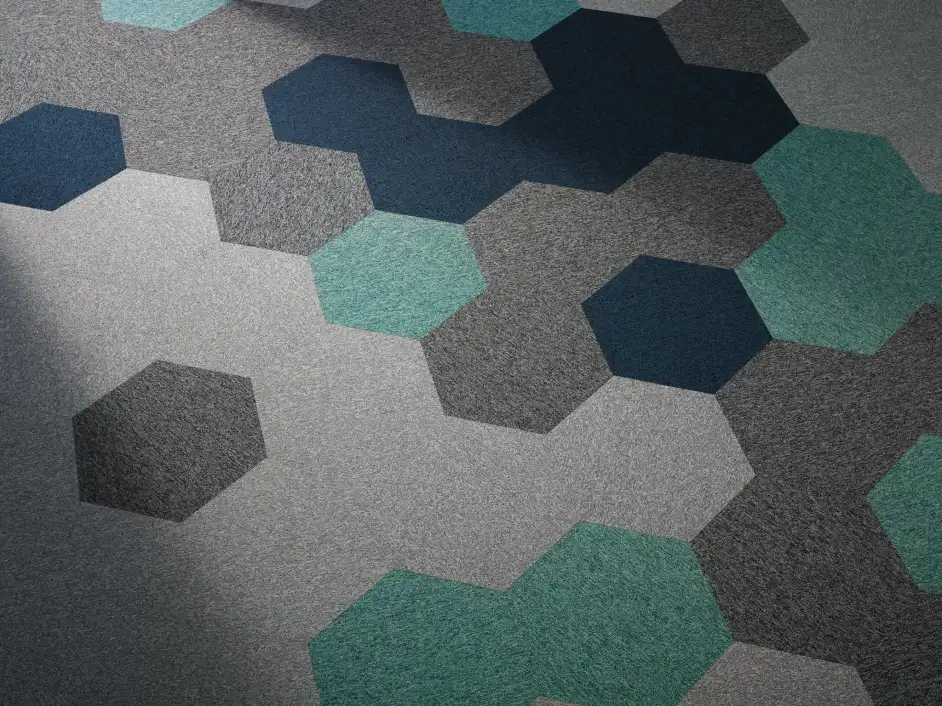 Shaw Hexagon Carpet Tile